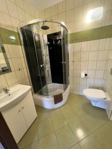 Łazienka w obiekcie Centrum Noclegi