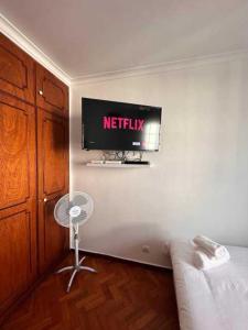 TV a/nebo společenská místnost v ubytování Casa Valhalla