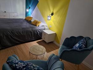 Letto o letti in una camera di DaBrieBra Vaticano