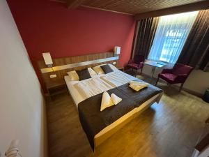 Posteľ alebo postele v izbe v ubytovaní Hotel-Landgasthof Katschtalerhof
