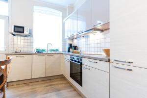 Η κουζίνα ή μικρή κουζίνα στο Alte Schule 2