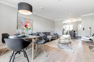 Posezení v ubytování Ferienhaus Kaptn Karl Keitum Sylt