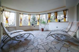 Posezení v ubytování Nivis Hotel