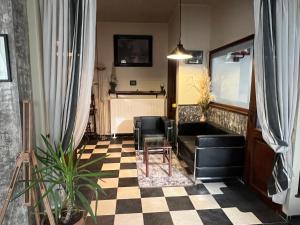 Posezení v ubytování Villa Sagan