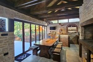 Ruang duduk di Casa Foresta