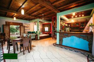 Posezení v ubytování Bingin Ocean View Villas