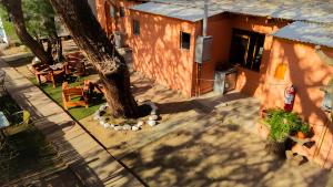 O edifício em que o hostel se localiza
