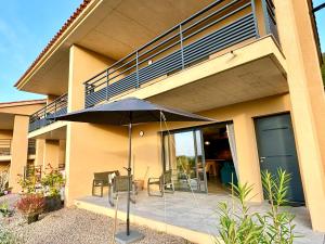 Μπαλκόνι ή βεράντα στο Duplex Tour d'Omigna Cargèse