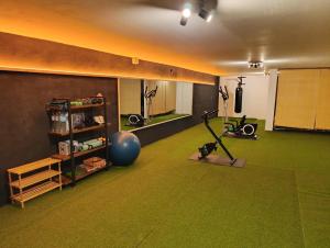 Fitness centrum a/nebo fitness zařízení v ubytování Casa Vacacional Maldivas de Llanes