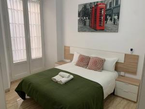 Posteľ alebo postele v izbe v ubytovaní Apartamento Marín García C - Centro Histórico