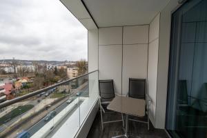 Balkón alebo terasa v ubytovaní LTC - Apartments Świętego Piotra