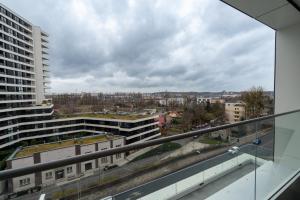 Výhľad na mesto Gdyňa alebo výhľad na mesto priamo z apartmánu