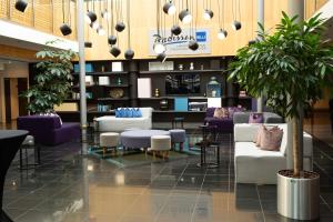 Istumisnurk majutusasutuses Radisson Blu Airport Terminal Hotel