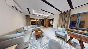 Posezení v ubytování استراحة دهجان Dehjan chalet