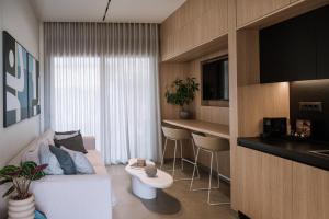 TV a/nebo společenská místnost v ubytování Kleopatra Homes + 16 fotografií