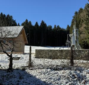 Chata u Vachtů durante l'inverno
