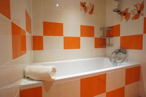 Koupelna v ubytování Apartmán Tatranská Lomnica