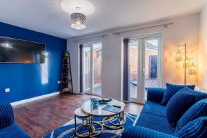 Χώρος καθιστικού στο Modern 3 Bed, Ideal for Contractors, FREE PARKING - Central