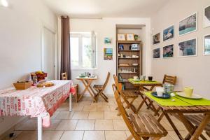 Posezení v ubytování B&B Quattrolinari