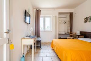 TV a/nebo společenská místnost v ubytování B&B Quattrolinari