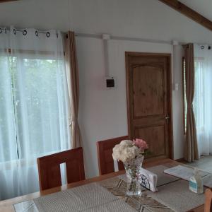 Postel nebo postele na pokoji v ubytování Calfu