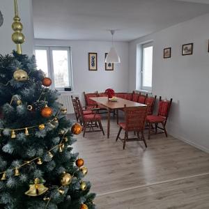 Χώρος καθιστικού στο Apartmán Stará Myjava