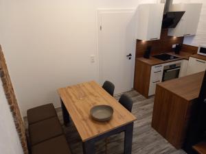 Kuchyň nebo kuchyňský kout v ubytování NRV Appartement Top 8