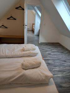 Postel nebo postele na pokoji v ubytování NRV Appartement Top 8