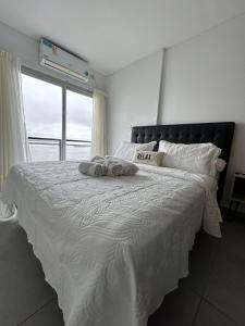 Postel nebo postele na pokoji v ubytování Departamento en corrientes 2