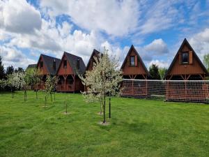 Vonkajšia záhrada v ubytovaní Holiday homes with shared pool, Kolczewo