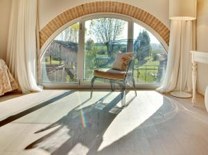 A seating area at Agriturismo Ca' Beatrice - Venice Airport