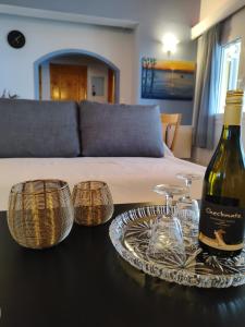 Nápoje v ubytování Sea View House