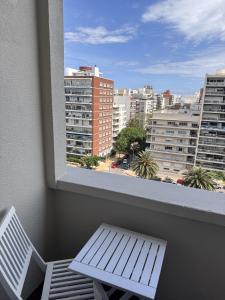 Balkón nebo terasa v ubytování Rambla Estudio