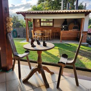 Zahrada ubytování Solar Itaipava Studios