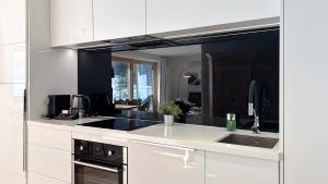 Köök või kööginurk majutusasutuses Monte Vita Tirol - Apartments