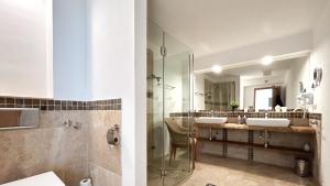Vannituba majutusasutuses Monte Vita Tirol - Apartments