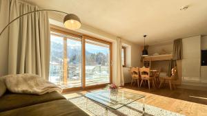 Istumisnurk majutusasutuses Monte Vita Tirol - Apartments
