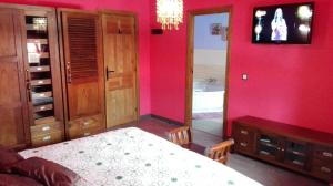 A bed or beds in a room at Nature Love