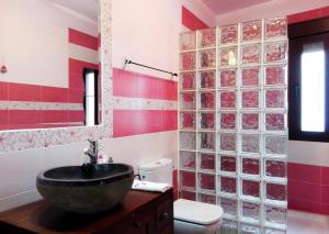 A bathroom at Nature Love