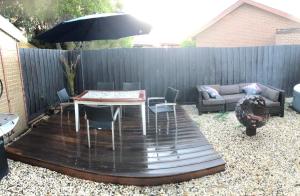 Patio nebo venkovní prostory v ubytování Summer place