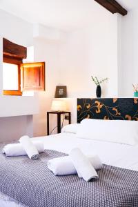 Posteľ alebo postele v izbe v ubytovaní Happy Apartments Valencia – Lope de Vega