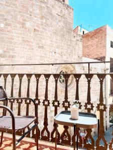 Balkón alebo terasa v ubytovaní Happy Apartments Valencia – Lope de Vega