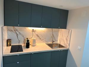 Η κουζίνα ή μικρή κουζίνα στο Logement moderne, luxueux, Hyper centre +10 φωτογραφίες