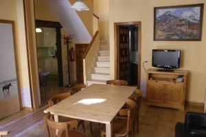 TV tai viihdekeskus majoituspaikassa Casa Rural Baco