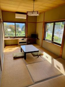 Posezení v ubytování Lodge Yamajiu