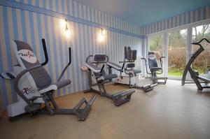 Fitness centrum a/nebo fitness zařízení v ubytování Hotel Jakob