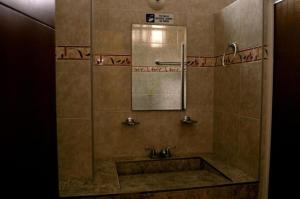 Koupelna v ubytování Hotel Casa Rus
