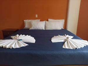 Postel nebo postele na pokoji v ubytování Hotel Casa Rus
