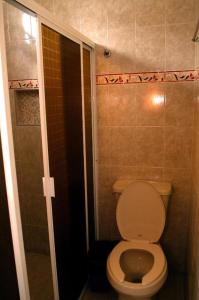 Koupelna v ubytování Hotel Casa Rus