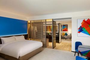 Ліжко або ліжка в номері Prince Hotel, Marco Polo